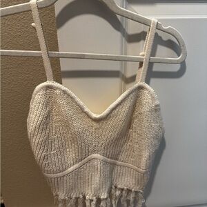 Wild Fable Cream Knit boho tank